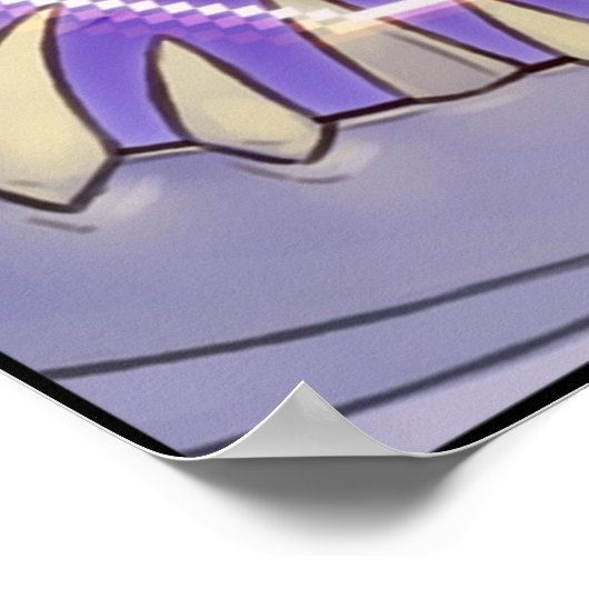 Deltarune - Jbad Graphic Poster (Hoek)