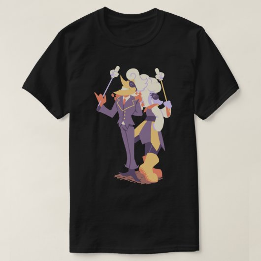 Deltarune pastelkleur t-shirt (Design voorkant)