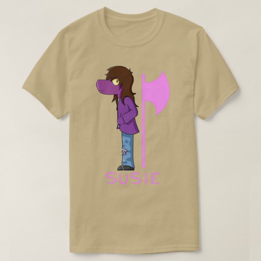 Deltarune Susie T-shirt (Design voorkant)