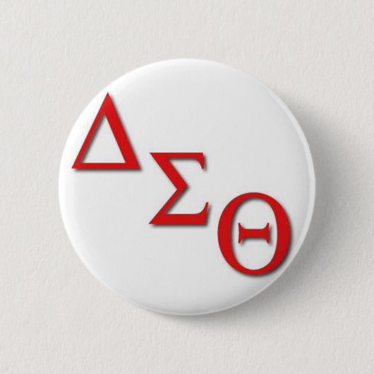 deltasigmatheta ronde button 5,7 cm (Voorkant)