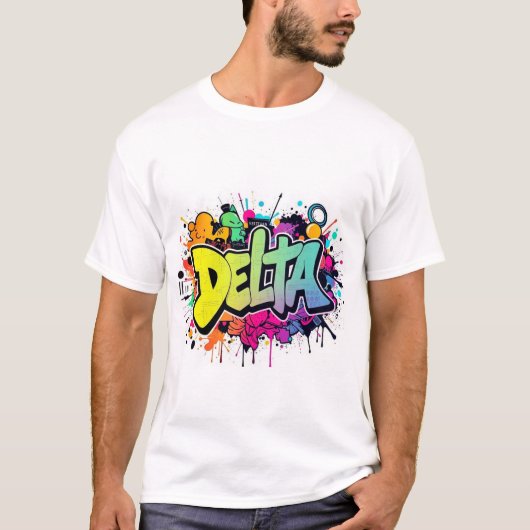 deltavlucht t-shirt (Voorkant)