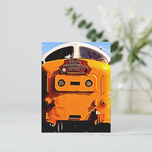 Deltic British Diesel Train (2) Briefkaart (Staand voorkant)