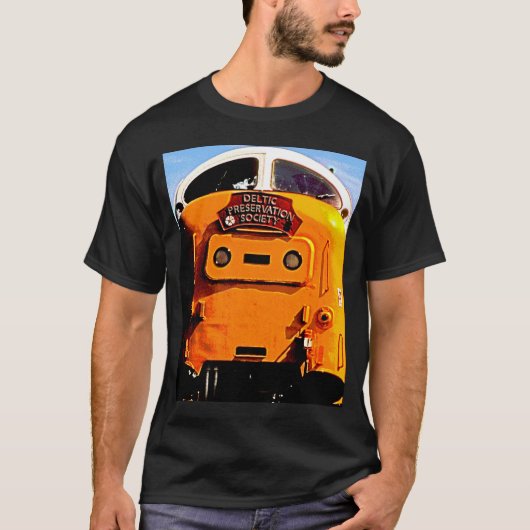 Deltic British Diesel Train (2) T-shirt (Voorkant)