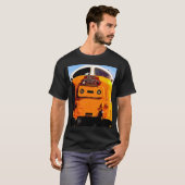 Deltic British Diesel Train (2) T-shirt (Voorkant volledig)