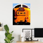 Deltic British Diesel Train Poster (Thuiskantoor)