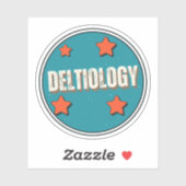 Deltiologie Sticker (Vel)