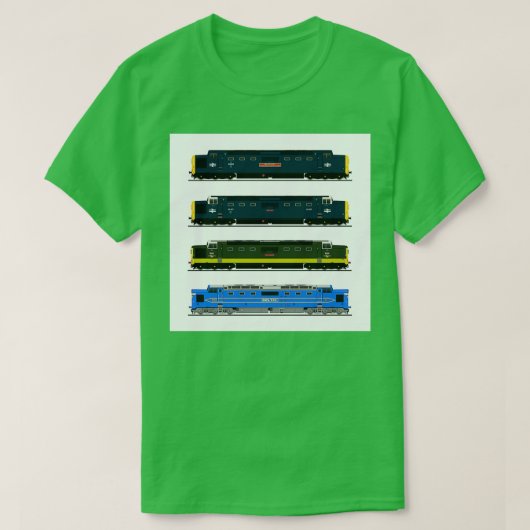 DELTISCHE LOCOMOTIEVEN T-SHIRT (Design voorkant)