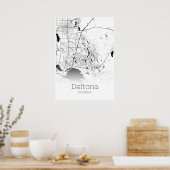 Deltona Map - Florida - City Map Poster (Keuken)