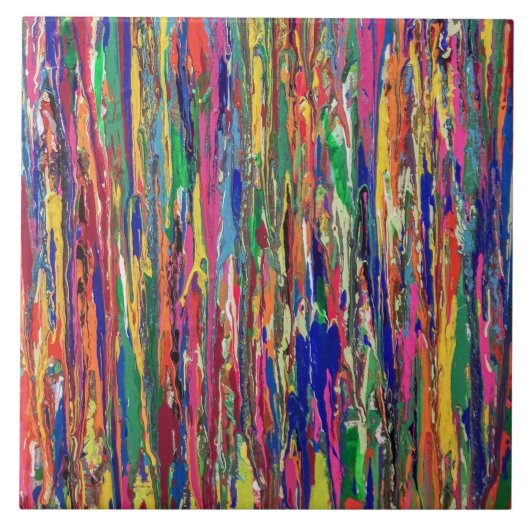 Deluge 6 x 6 keramische Tegel Tegeltje (Voorkant)