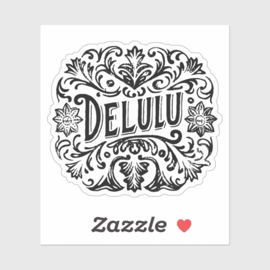 Delulu esthetisch sticker (Vel)