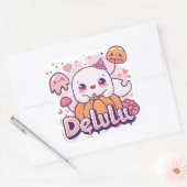 Delulu | ExDesigner | Halloween Vierkante Sticker (Envelop)