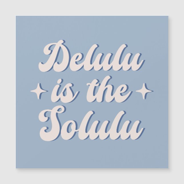 Delulu is de Solulu (Voorkant)