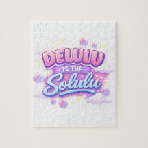 Delulu Is de Solulu – Cute Kawaii Esthetiek