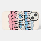 Delulu is de Solulu iPhone Hoesje (Achterkant horizontaal)