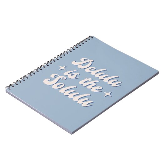 Delulu is de Solulu Notitieboek (Linkerzijde)