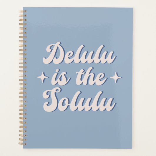 Delulu is de Solulu Planner (Voorkant)