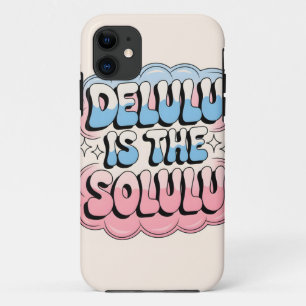 Delulu is de ziel Case-Mate iPhone case