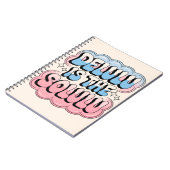 Delulu is de ziel notitieboek (Linkerzijde)