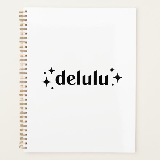 Delulu Planner (Voorkant)