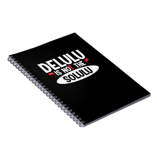 Delulu Plot Armor geactiveerd Notitieboek (Rechterzijde)