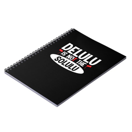 Delulu Plot Armor geactiveerd Notitieboek (Linkerzijde)