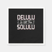 Delulu Plot Armor geactiveerd Servet (Voorkant)