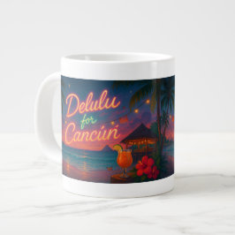 Delulu voor Cancun Grote Koffiekop