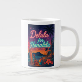 Delulu voor Honalulu Grote Koffiekop