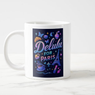 Delulu voor Parijs Grote Koffiekop