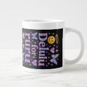 Delulu voor ruru (echt) - Sideways Grote Koffiekop (Rechts)