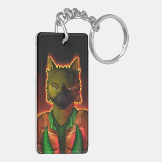 Delura Sleutelhanger: Dodger Sleutelhanger (Achterkant Links)