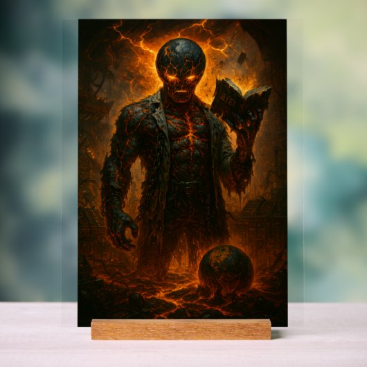 DELUSION Acrylic Sign Acryl Bord (Neutraal)