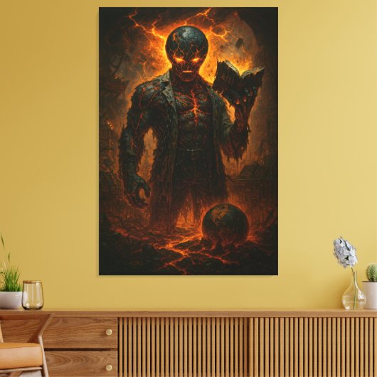 DELUSION Canvas Print (Insitu (Woonkamer))