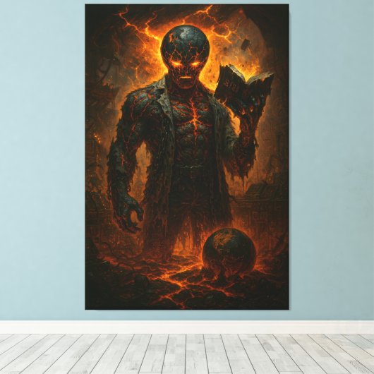 DELUSION Canvasprint Canvas Afdruk (Insitu (Houten vloer))