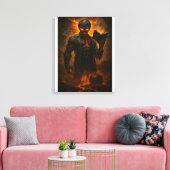 DELUSION Canvasprint Canvas Afdruk (Insitu (Woonkamer))