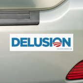 Delusion, Obama Bumpersticker (Op auto)