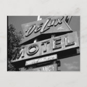 Delux Motel Briefkaart (Voorkant)