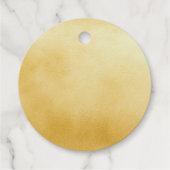 Deluxe Bedankt van goud Bedankjes Labels (Achterkant)