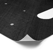 Deluxe Burger Fries Drink Restaurant Sml aanpassen Poster (Hoek)