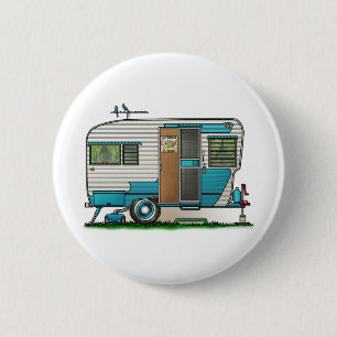 Deluxe Camper Trailer Ronde Button 5,7 Cm