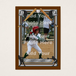 Deluxe Custom Baseball Card Visitekaartjes