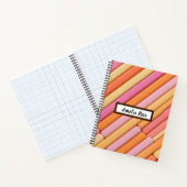 Deluxe Custom Pastel geometrisch Notitieboek – Abs (Binnen)