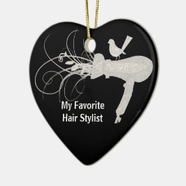 DeLuxe Cute Bird Hair Stylist Salon Hair Dryer Keramisch Ornament