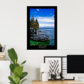 Deluxe door County Poster (Thuiskantoor)