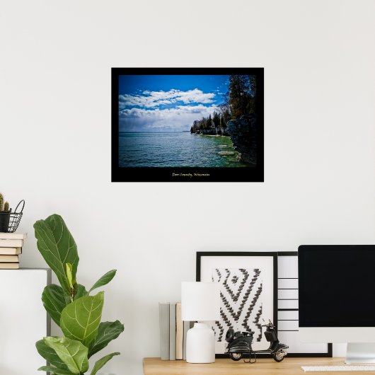 Deluxe door County Poster (Thuiskantoor)