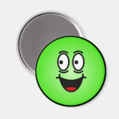 Deluxe Gekke Smiley gezichten Magneet (Voorkant / Achterkant)