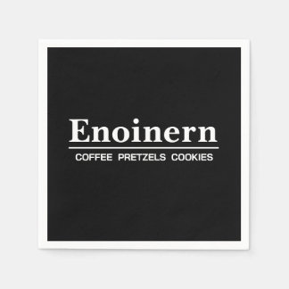 Deluxe Kantoor Party Zwart Servet