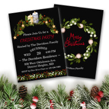 Deluxe Kerst Botanicals Party