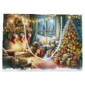 Deluxe Kerstmis Groot Cadeauzakje (Achterkant)