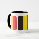 Deluxe koffiemok van Belgie Mok (Voorkant links)